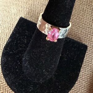 James Avery Pink Sapphire Ring